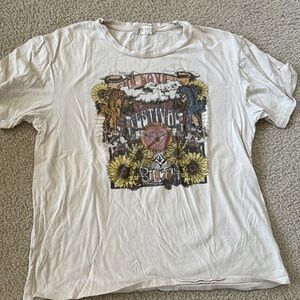 Festival Graphic Kids T-Shirt - White